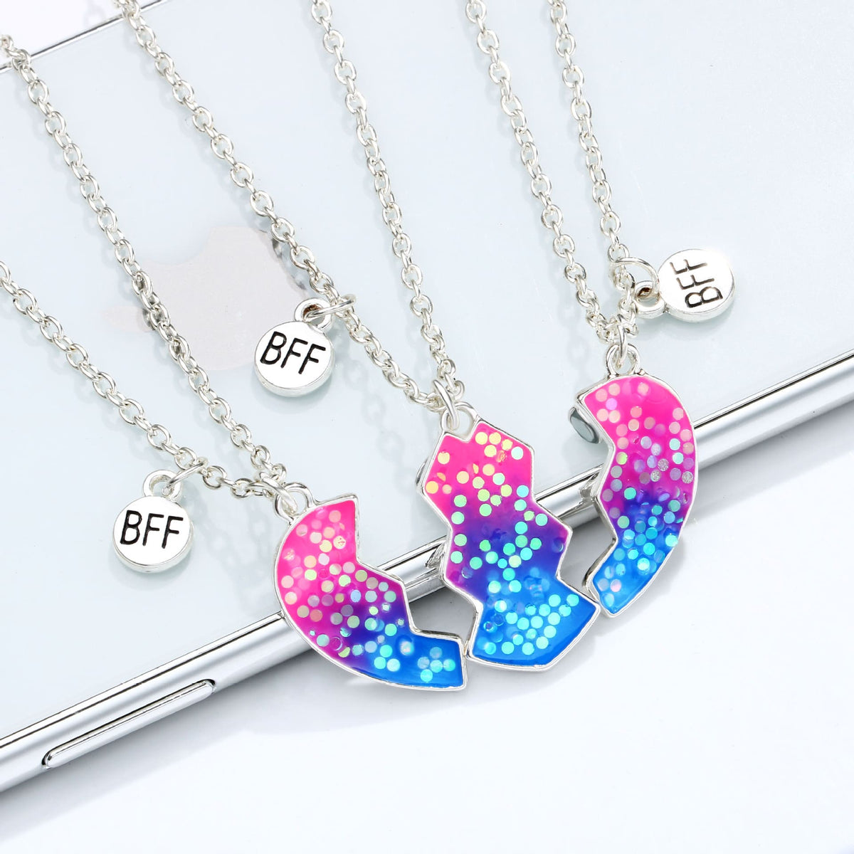 Triad Best Friend Magnetic Necklace Set